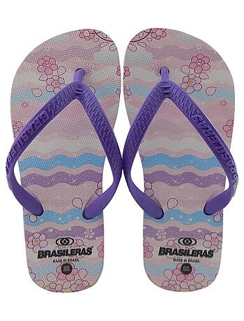 Tongs Brasileras pour enfants Brasileras semelle en gomme