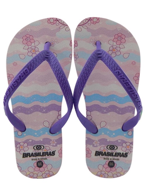Tongs Brasileras pour enfants Brasileras semelle en gomme - Kiabi