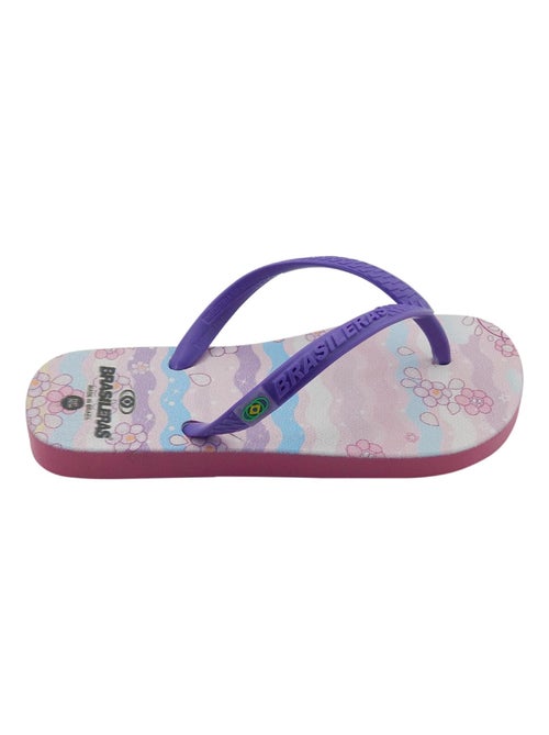Tongs Brasileras pour enfants Brasileras semelle en gomme - Kiabi