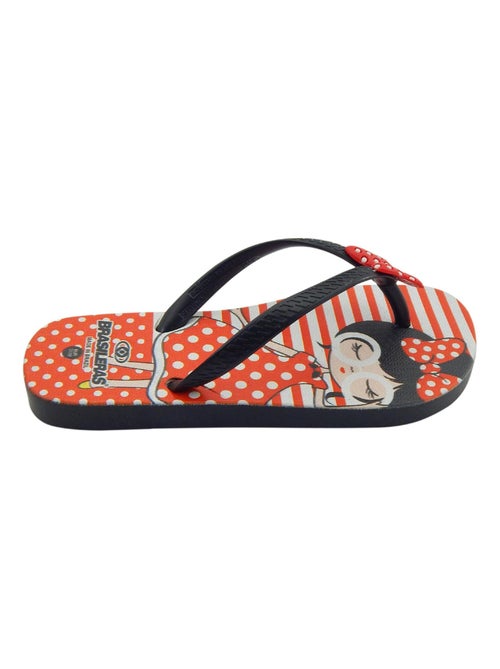 Tongs Brasileras pour enfants semelle en gomme du Brésil - Kiabi
