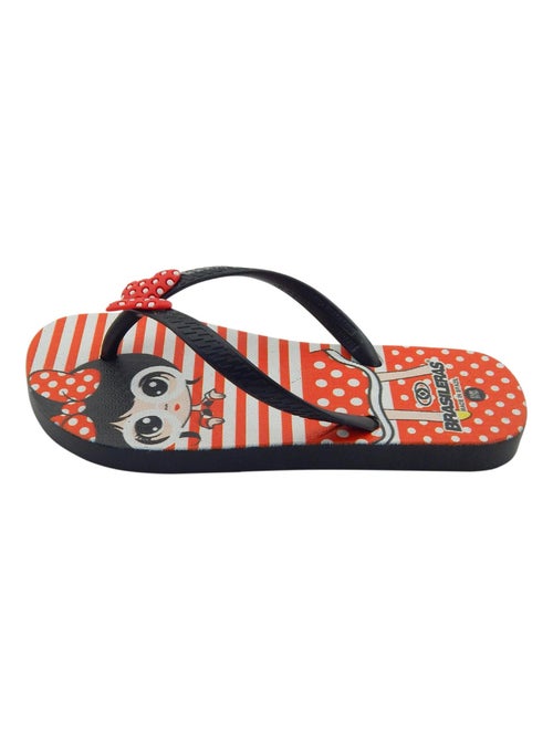 Tongs Brasileras pour enfants semelle en gomme du Brésil - Kiabi