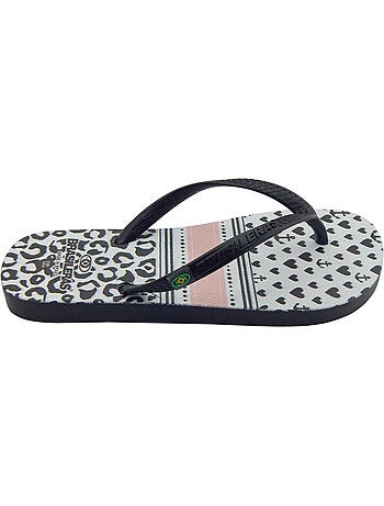 Tongs brasileras pour enfants semelle en gomme