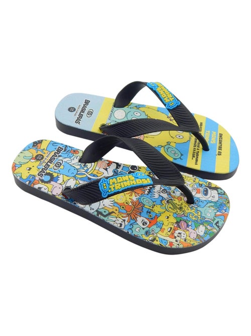 Tongs Brasileras pour enfants, semelle en gomme - Kiabi