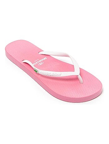 Tongs Brasileras pour femme avec semelle en gomme antidérapante
