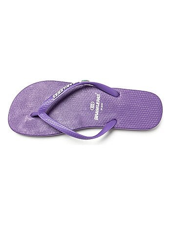 Tongs Brasileras pour femme avec semelle en gomme antidérapante