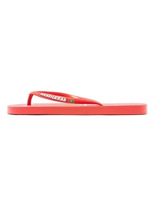 Tongs Brasileras pour femme avec semelle en gomme antidérapante - Kiabi