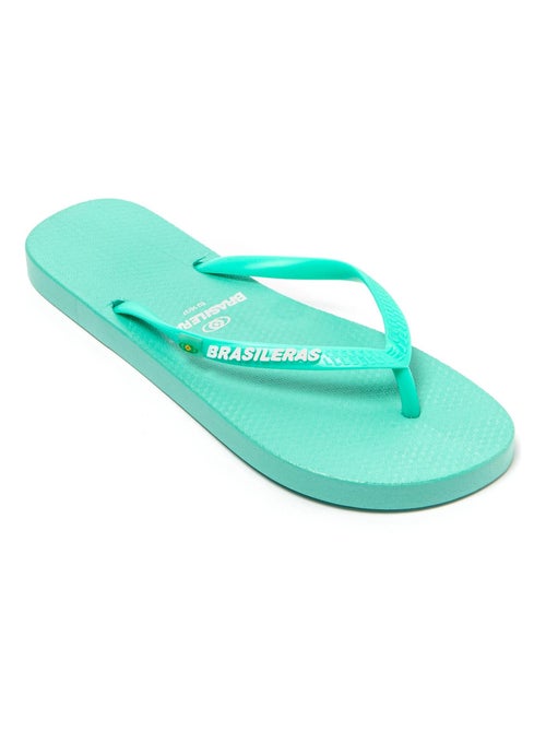 Tongs Brasileras pour femme avec semelle en gomme antidérapante - Kiabi