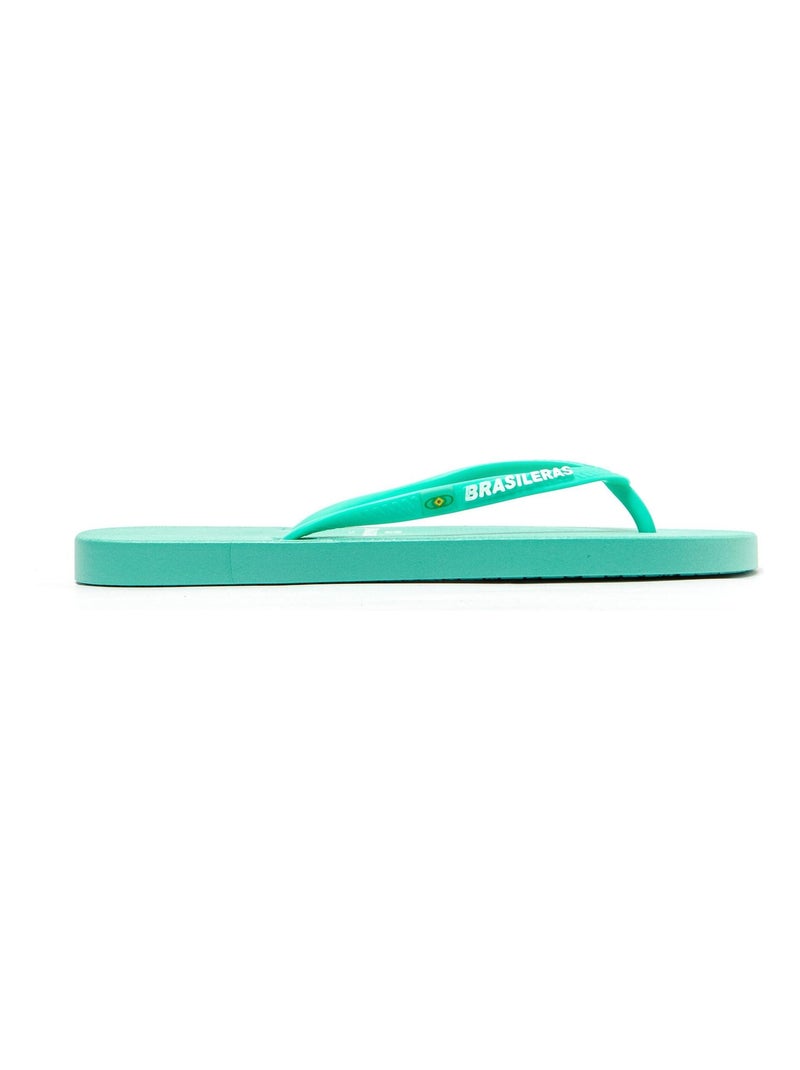 Tongs Brasileras pour femme avec semelle en gomme antidérapante Vert clair - Kiabi