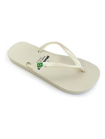 Tongs Brasileras pour femme avec semelle en gomme