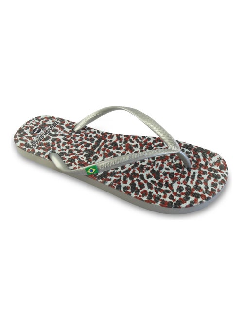 Tongs Brasileras pour femme avec semelle en gomme - Kiabi