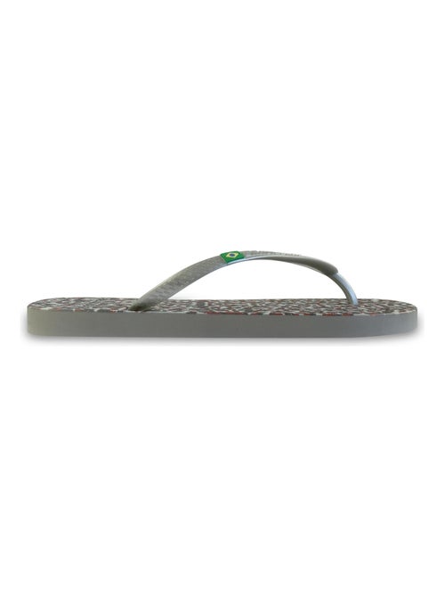 Tongs Brasileras pour femme avec semelle en gomme - Kiabi