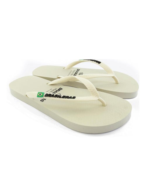 Tongs Brasileras pour femme avec semelle en gomme - Kiabi