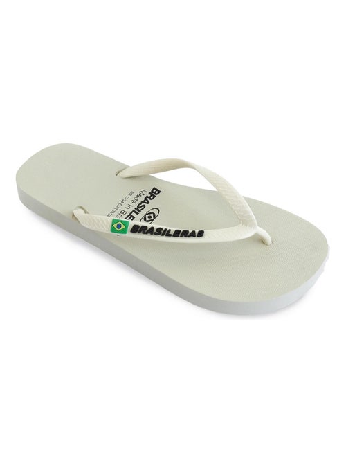 Tongs Brasileras pour femme avec semelle en gomme - Kiabi