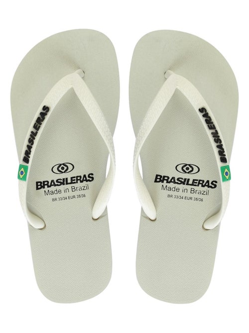 Tongs Brasileras pour femme avec semelle en gomme - Kiabi