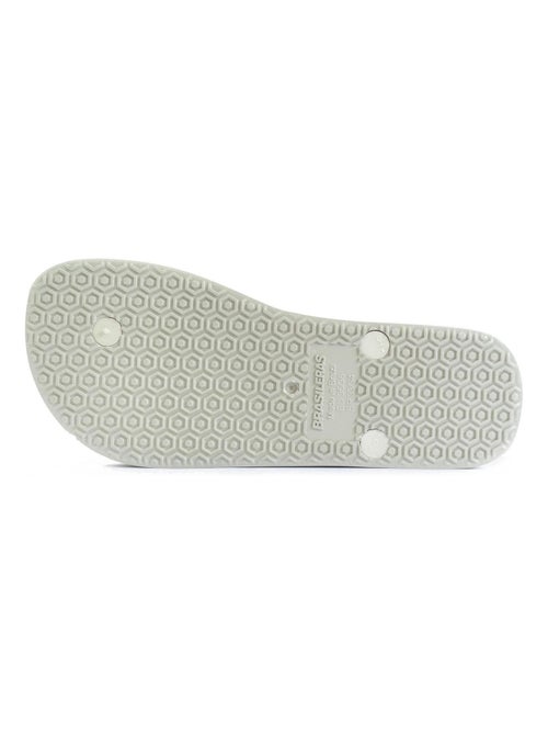 Tongs Brasileras pour femme avec semelle en gomme - Kiabi