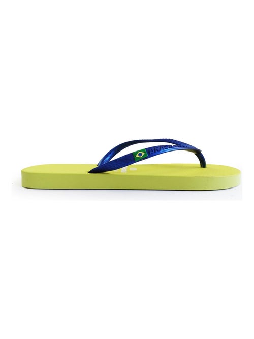 Tongs Brasileras pour femme avec semelle en gomme - Kiabi