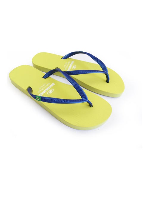 Tongs Brasileras pour femme avec semelle en gomme - Kiabi