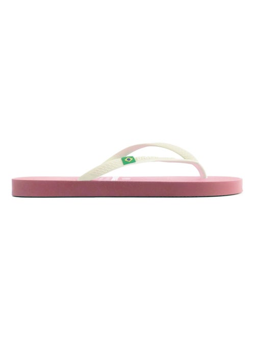 Tongs Brasileras pour femme avec semelle en gomme - Kiabi