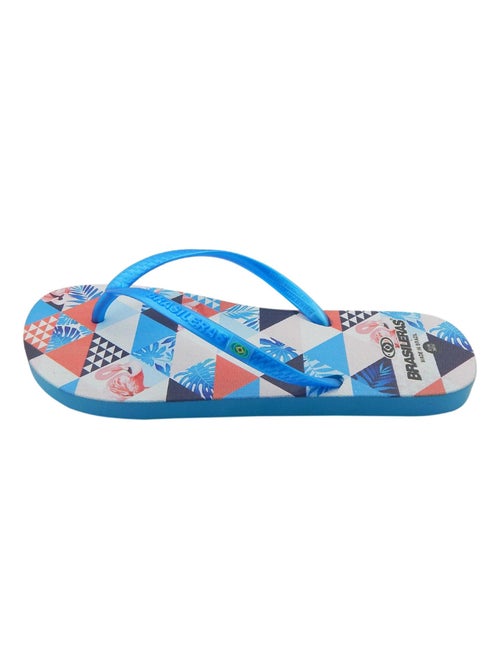 Tongs Brasileras pour femme avec semelle en gomme - Kiabi