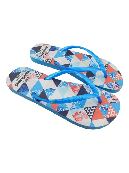 Tongs Brasileras pour femme avec semelle en gomme - Kiabi