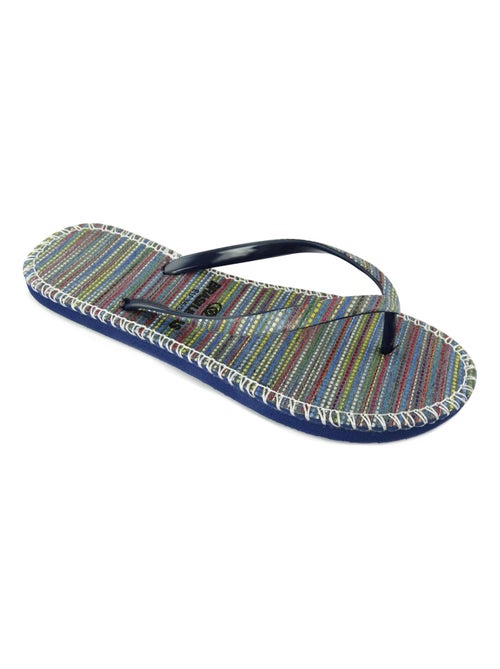Tongs Brasileras pour femme avec semelle en gomme - Kiabi