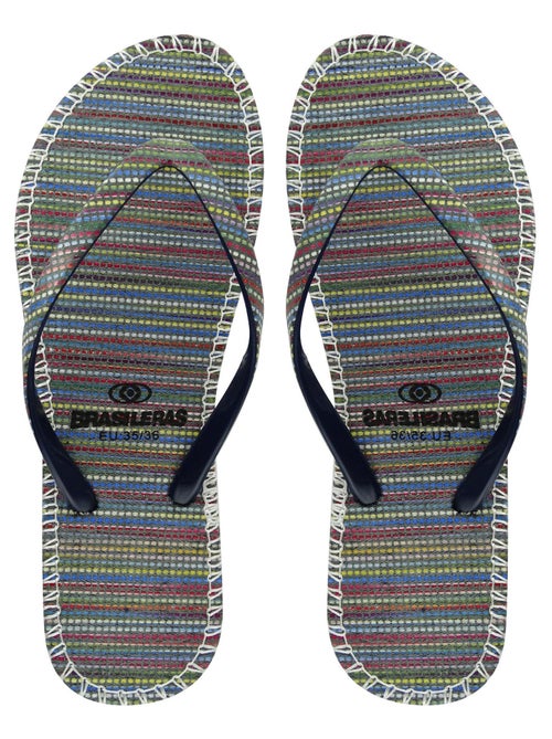 Tongs Brasileras pour femme avec semelle en gomme - Kiabi
