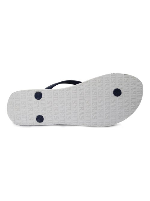 Tongs Brasileras pour femme avec semelle en gomme - Kiabi