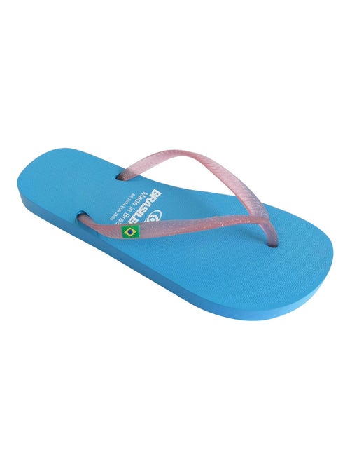 Tongs Brasileras pour femme avec semelle en gomme - Kiabi