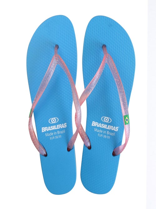 Tongs Brasileras pour femme avec semelle en gomme - Kiabi