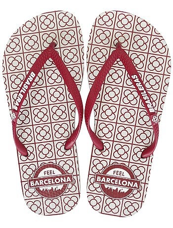 Tongs Brasileras pour femme avec semelle en gomme