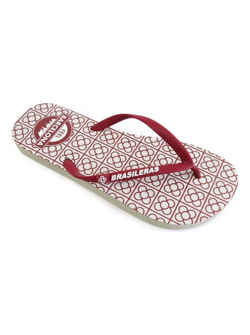 Tongs Brasileras pour femme avec semelle en gomme - Kiabi