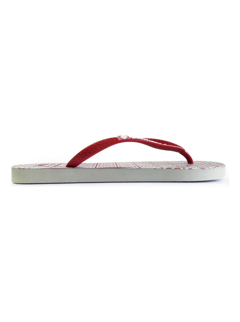 Tongs Brasileras pour femme avec semelle en gomme Bordeaux - Kiabi