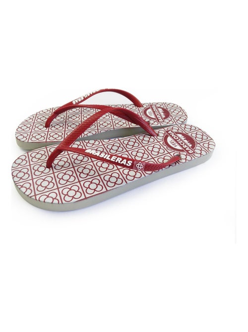 Tongs Brasileras pour femme avec semelle en gomme - Kiabi