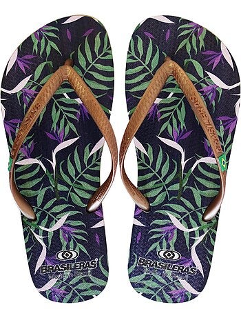 Tongs Brasileras pour femme avec semelle en gomme