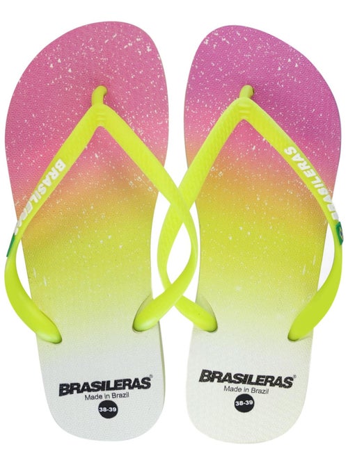 Tongs Brasileras pour femme avec semelle en gomme - Kiabi