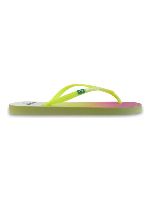 Tongs Brasileras pour femme avec semelle en gomme - Kiabi