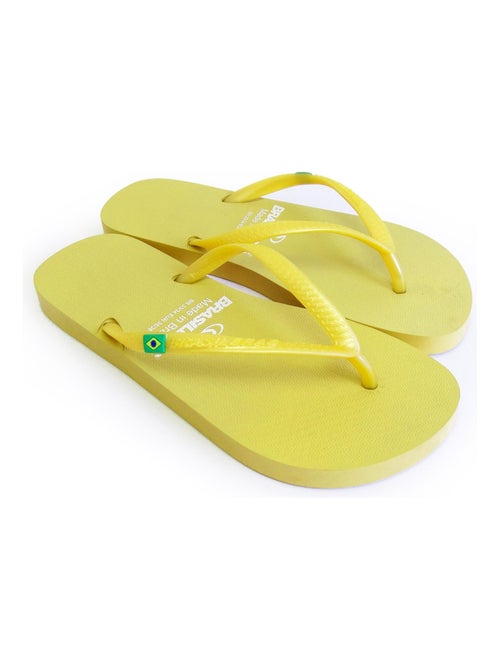 Tongs Brasileras pour femme avec semelle en gomme - Kiabi
