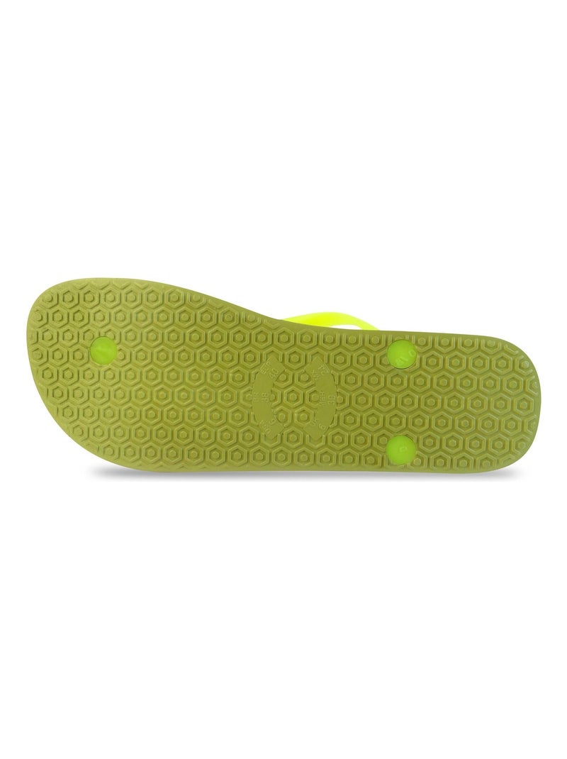 Tongs Brasileras pour femme avec semelle en gomme Jaune - Kiabi