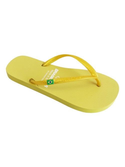 Tongs Brasileras pour femme avec semelle en gomme - Kiabi