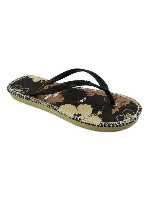Tongs Brasileras pour femme avec semelle en gomme - Kiabi