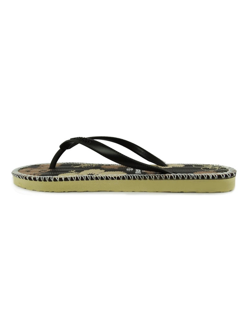 Tongs Brasileras pour femme avec semelle en gomme Marron - Kiabi