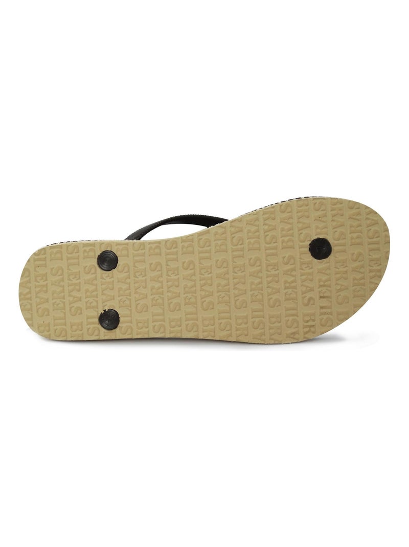 Tongs Brasileras pour femme avec semelle en gomme Marron - Kiabi