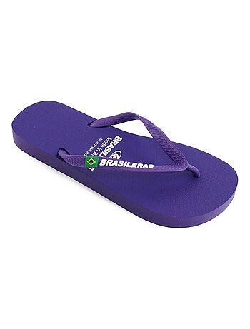 Tongs Brasileras pour femme avec semelle en gomme