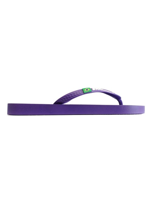 Tongs Brasileras pour femme avec semelle en gomme - Kiabi