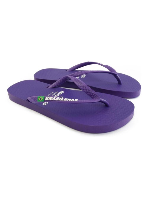 Tongs Brasileras pour femme avec semelle en gomme - Kiabi