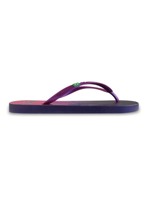 Tongs Brasileras pour femme avec semelle en gomme - Kiabi
