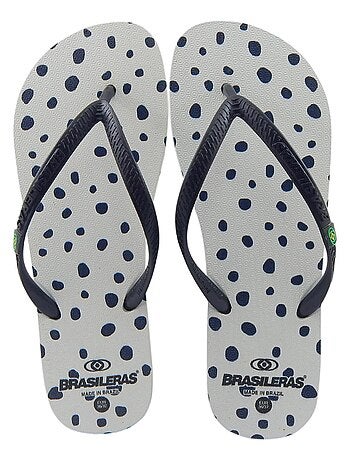 Tongs Brasileras pour femme avec semelle en gomme