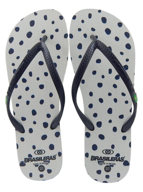Tongs Brasileras pour femme avec semelle en gomme - Kiabi