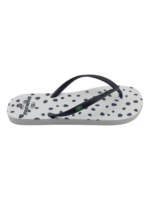 Tongs Brasileras pour femme avec semelle en gomme - Kiabi