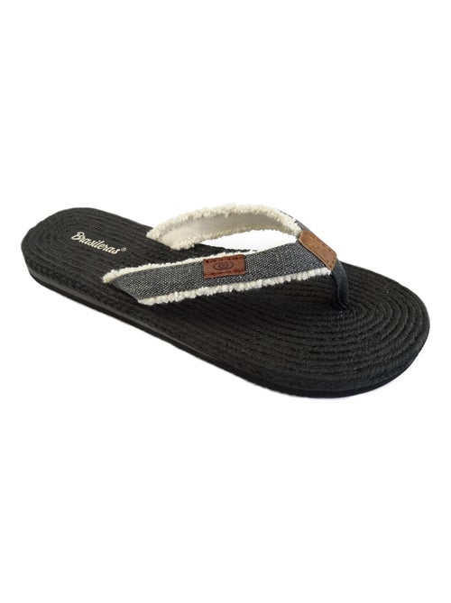 Tongs Brasileras pour femme avec semelle en gomme - Kiabi